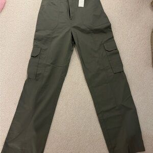 Abercrombie & Fitch Olive Straight Leg Pants
